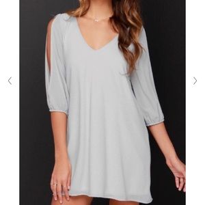 LULU'S SHIFTING DEARS LONG SLEEVE DRESS